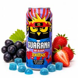 Guarana No Sleep - Asiana Blue Candy Explosion 500ml